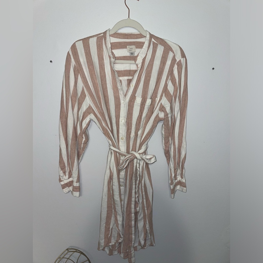 A New Day Button Down Dress